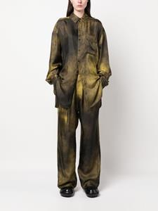 Gauchère Broek met wijde pijpen - Groen