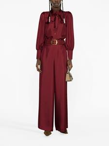 Zimmermann Broek met wijde pijpen - Rood
