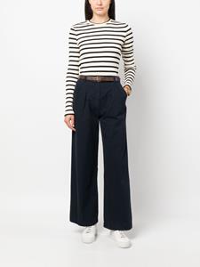 APC Broek met wijde pijpen - Blauw