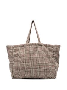 Bonton British omkeerbare shopper - Bruin