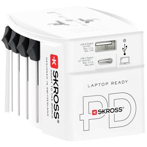 Skross 1302976 Reiseadapter MUV AC65PD