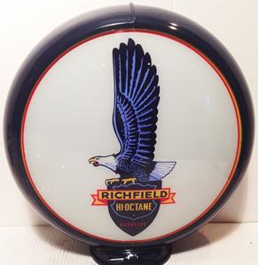 Fiftiesstore Richfield Hi-Octane Gasoline Benzinepomp Bol