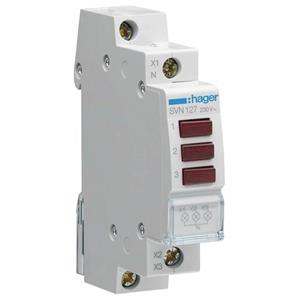 Hager Leuchtmelder Rot 230V SVN127