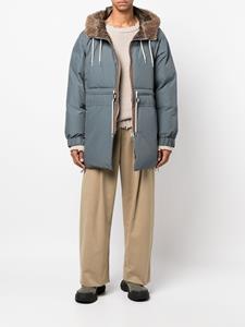 Sacai Gewatteerde jas - Blauw