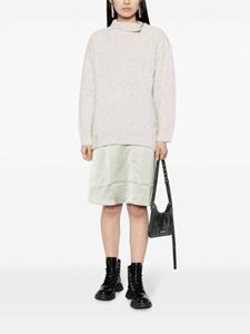 Izzue Jurk met hoge hals - Beige