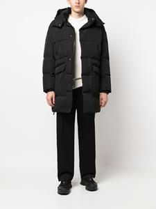 Emporio Armani Donsjas met capuchon - Zwart