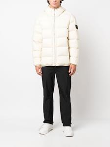 Stone Island Donsjas met capuchon - Beige