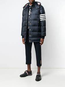 Thom Browne Jas met afneembare capuchon - Blauw
