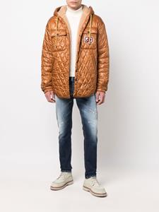Dsquared2 Jas met capuchon - Bruin