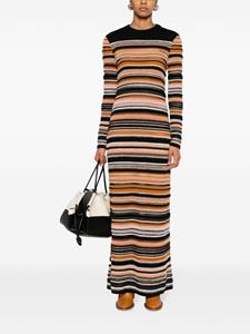 Missoni Gestreepte jurk - Oranje