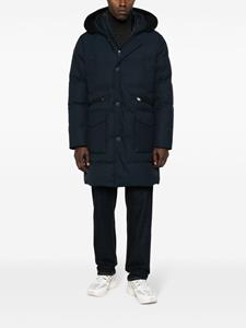 Woolrich Donsjack met capuchon - Blauw