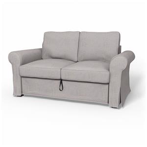 Bemz IKEA - Hoes voor 2-zitsslaapbank Backabro, Natural, Katoen