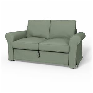 Bemz IKEA - Hoes voor 2-zitsslaapbank Backabro, Seagrass, Katoen