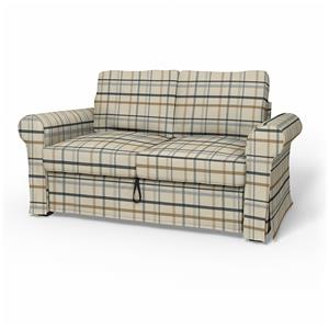 Bemz IKEA - Hoes voor 2-zitsslaapbank Backabro, Fawn Brown, WOL
