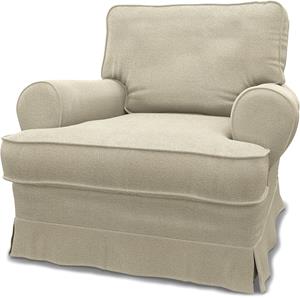 Bemz IKEA - Hoes voor fauteuil Barkaby (standaard model), Cream, BOUCLÉ EN TEXTUUR