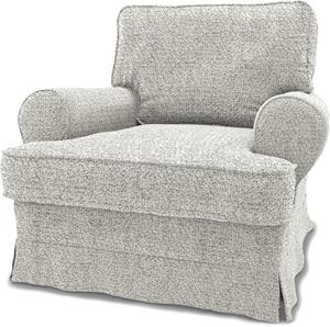 Bemz IKEA - Hoes voor fauteuil Barkaby (standaard model), Driftwood, BOUCLÉ EN TEXTUUR