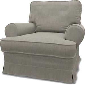 Bemz IKEA - Hoes voor fauteuil Barkaby (standaard model), Greige, BOUCLÉ EN TEXTUUR