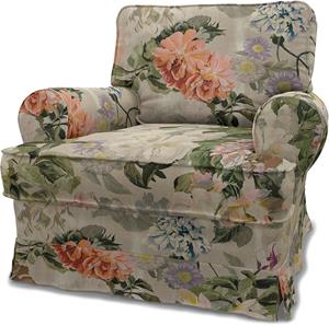 Bemz IKEA - Hoes voor fauteuil Barkaby (standaard model), Delft Flower - Tuberose, Linnen