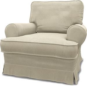 Bemz IKEA - Hoes voor fauteuil Barkaby (klein model), Cream, BOUCLÉ EN TEXTUUR