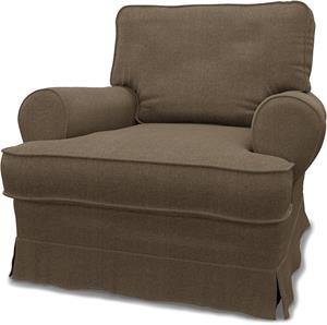 Bemz IKEA - Hoes voor fauteuil Barkaby (klein model), Dark Taupe, BOUCLÉ EN TEXTUUR