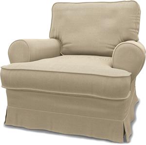 Bemz IKEA - Hoes voor fauteuil Barkaby (klein model), Unbleached, Linnen