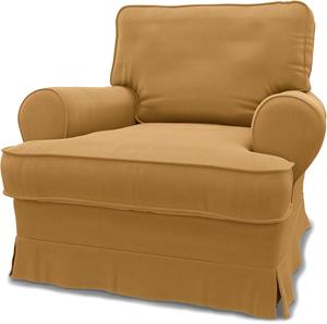 Bemz IKEA - Hoes voor fauteuil Barkaby (klein model), Mustard, Linnen