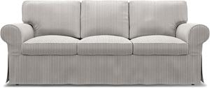Bemz IKEA - Hoes voor 3-zitsbank Ektorp, Silver Grey, Katoen