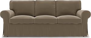 Bemz IKEA - Hoes voor 3-zitsbank Ektorp, Taupe, Fluweel