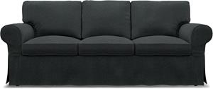 Bemz IKEA - Hoes voor 3-zitsbank Ektorp, Stone, WOL