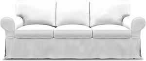 Bemz IKEA - Hoes voor 3-zitsbank Ektorp, Absolute White, Linnen