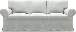 Bemz IKEA - Hoes voor 3-zitsbank Ektorp, Silver Grey, Linnen