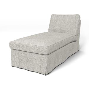 Bemz IKEA - Hoes voor chaise longue Ektorp, Driftwood, BOUCLÉ EN TEXTUUR