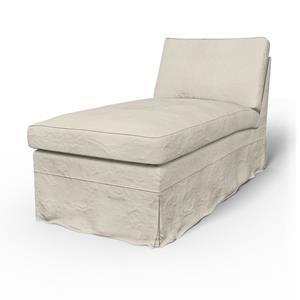 Bemz IKEA - Hoes voor chaise longue Ektorp, Unbleached, Linnen
