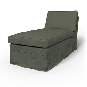 Bemz IKEA - Hoes voor chaise longue Ektorp, Rosemary, Linnen