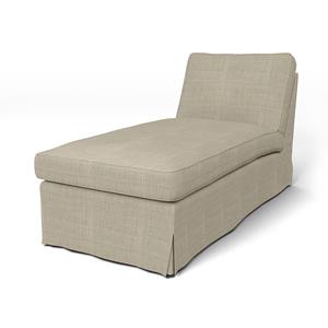 Bemz IKEA - Hoes voor chaise longue Ektorp, Sand Beige, BOUCLÉ EN TEXTUUR
