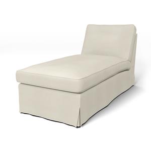 Bemz IKEA - Hoes voor chaise longue Ektorp, Unbleached, Linnen