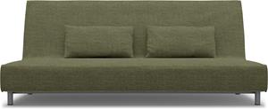 Bemz IKEA - Hoes voor slaapbank Beddinge, Meadow Green, BOUCLÉ EN TEXTUUR