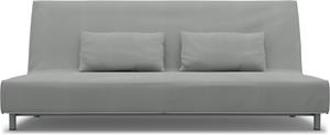 Bemz IKEA - Hoes voor slaapbank Beddinge, Silver Grey, Katoen