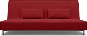 Bemz IKEA - Hoes voor slaapbank Beddinge, Scarlet Red, Katoen