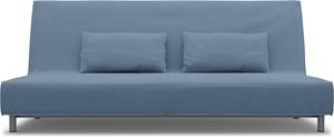 Bemz IKEA - Hoes voor slaapbank Beddinge, Dusty Blue, Katoen