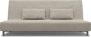 Bemz IKEA - Hoes voor slaapbank Beddinge, Silver Grey, Katoen