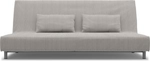 Bemz IKEA - Hoes voor slaapbank Beddinge, Silver Grey, Katoen