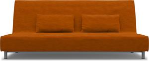 Bemz IKEA - Hoes voor slaapbank Beddinge, Cognac, Fluweel