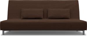 Bemz IKEA - Hoes voor slaapbank Beddinge, Chocolate, Linnen