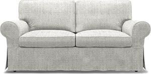 Bemz IKEA - Hoes voor 2-zitsbank Ektorp, Ivory, BOUCLÉ EN TEXTUUR