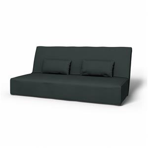 Bemz IKEA - Hoes voor slaapbank Beddinge, Graphite Grey, Katoen