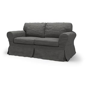 Bemz IKEA - Hoes voor 2-zitsbank Ektorp, Espresso, Linnen