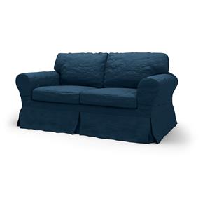 Bemz IKEA - Hoes voor 2-zitsbank Ektorp, Midnight, Fluweel