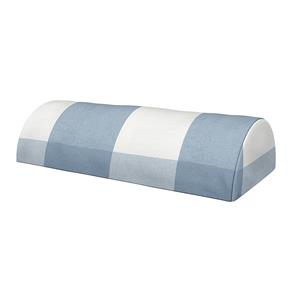 Bemz IKEA - Hoes voor halfrond kussen Beddinge, Sky Blue, Linnen