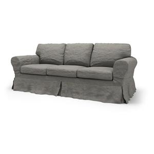 Bemz IKEA - Hoes voor 3-zitsslaapbank Ektorp, Taupe, BOUCLÉ EN TEXTUUR